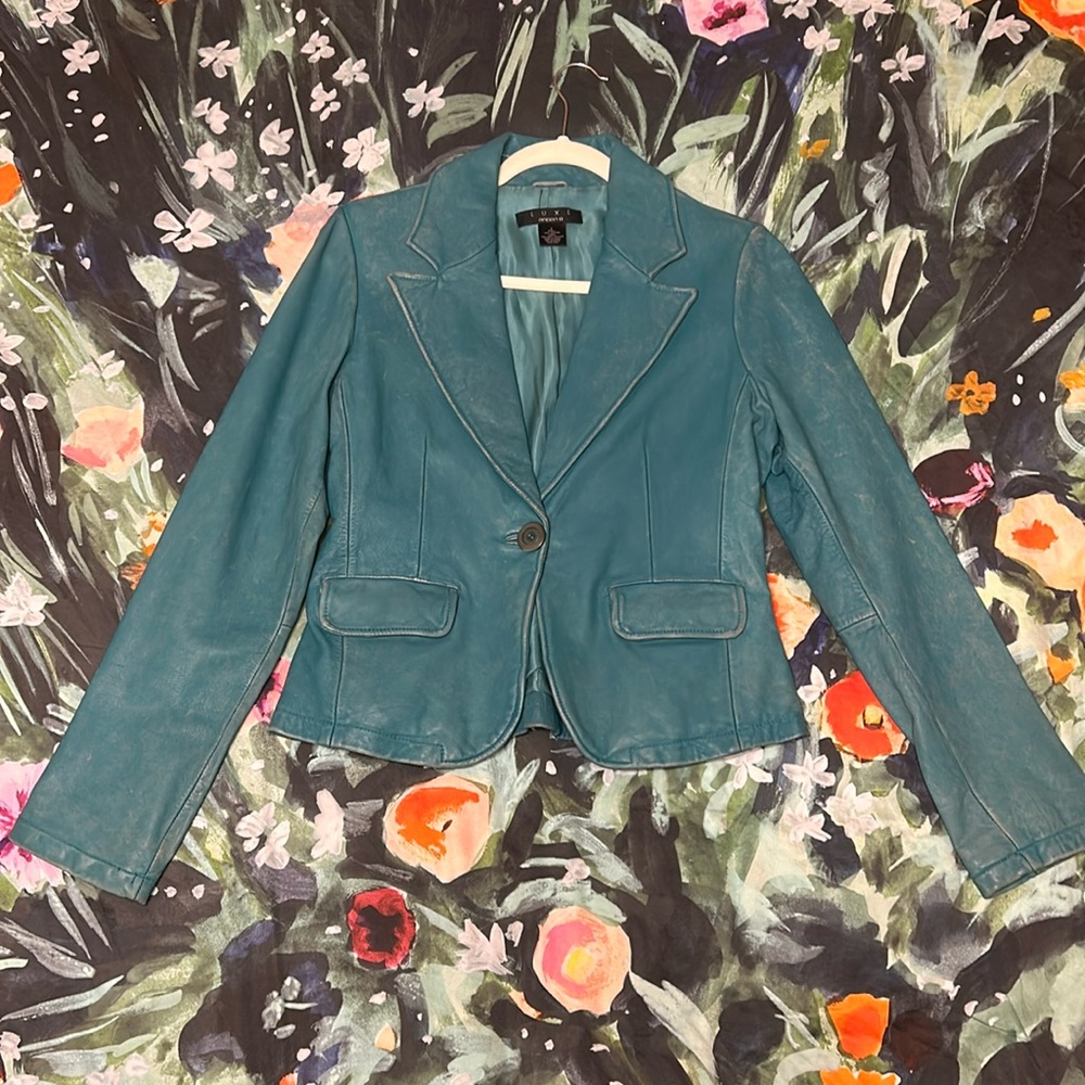 NEW ( no tag ) Arden B. LUXE leather women’s jacket , blazer - size M